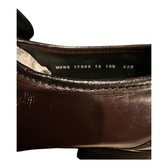 Florsheim Como Moc Toe Strap Loafer | 3E Extra Wide | Black Cherry | Size 10.5 - Picture 10 of 10